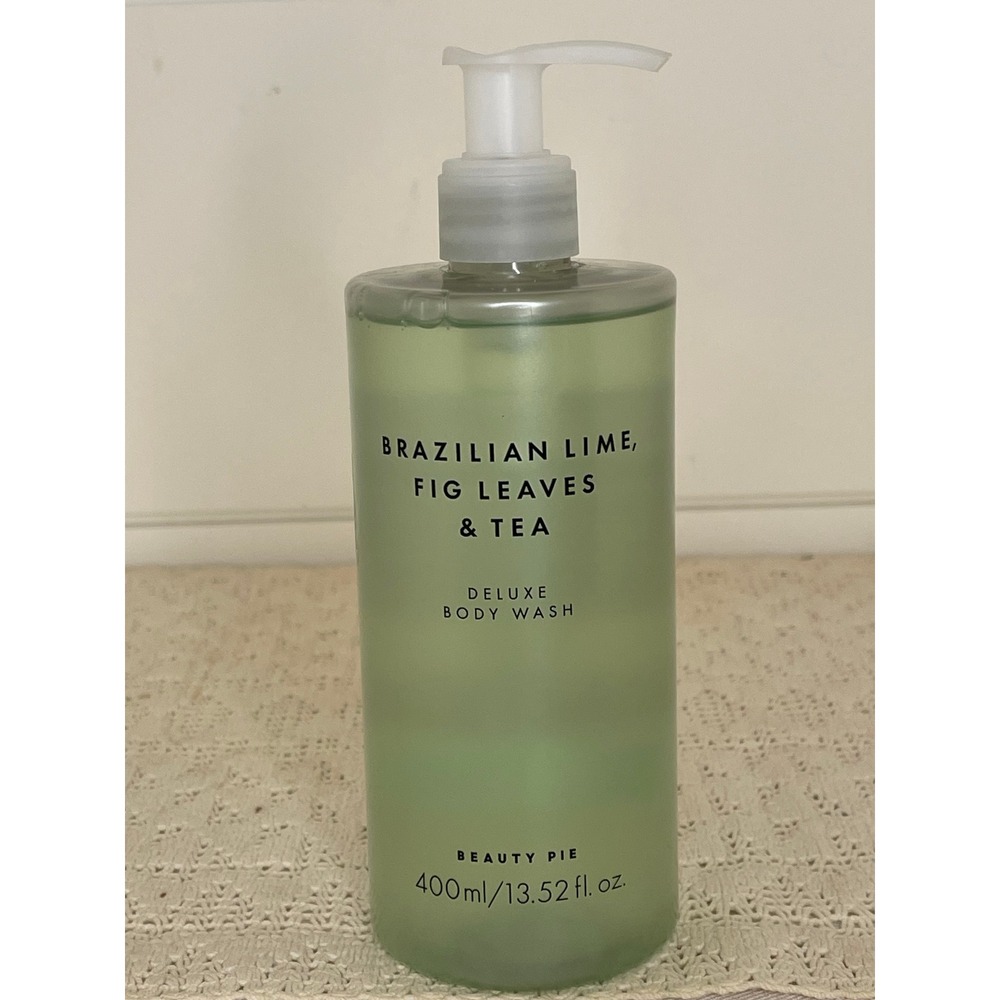 Beauty Pie Brazilian Lime Fig Leaves & Tea Deluxe Body Wash 400ml 13.52 fl oz